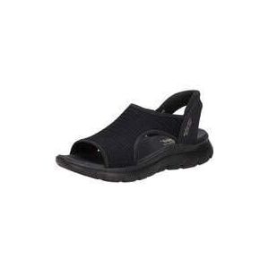 Skechers - SUMMITS-SWEETLY EVOLVED - Sandalen - Zwart - Sportsandaal - Trekking Sandaal met Slip-ins Functie