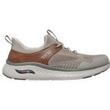Skechers- Arch Fit Crosser- Sneakers- Grijs- Knit/Synthetisch