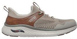 Skechers- Arch Fit Crosser- Sneakers- Grijs- Knit/Synthetisch