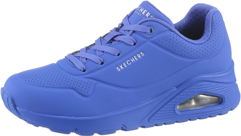 Skechers - Street Uno - Vrijetijdsschoen - Royalblauw - Memory Foam