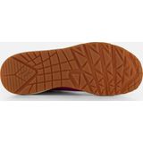 Gevoerd - Sneakers - Effen - Glad Leer - Middelhoge Hak