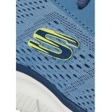 Skechers TRACK-LESHUR Slip-On Sneaker Freizeitschuh, Trainingsschuh, Schlupfschuh im Materialmix