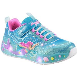 Skechers Sneaker »MERMAID DREAMS LIGHTS«, Blink,-Klettschuh mit Herz-Applikation, Größenschablone zum Download
