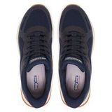 Skechers - Bobs Sport - Damessneakers - Donkerblauw - Synthetisch en Mesh