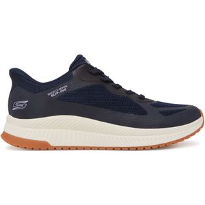 Skechers - Bobs Sport - Damessneakers - Donkerblauw - Synthetisch en Mesh