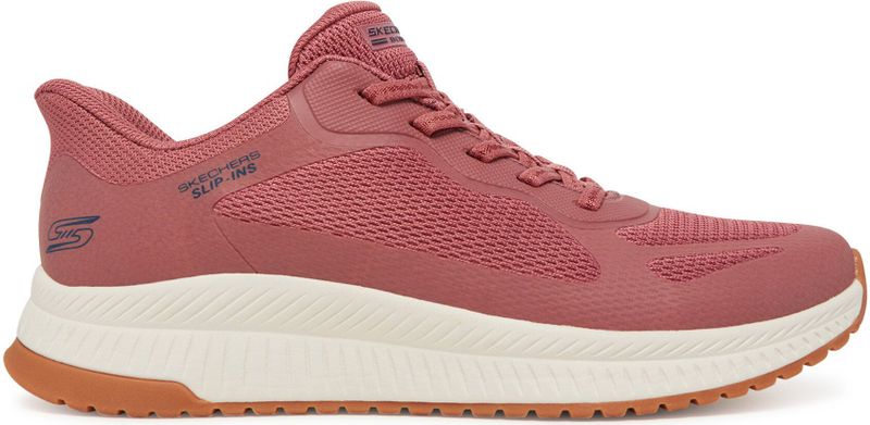 SKECHERS - Bobs Squad 4 - Slip-Ins - Oudroze - Synthetisch materiaal