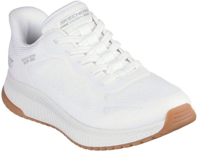 Skechers Bobs Squad 4 Staple Look, damessneakers, Wit, 35 EU