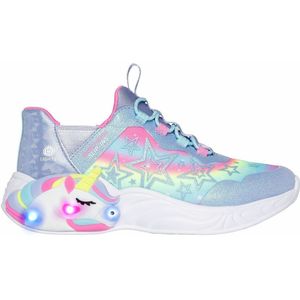 Skechers - UNICORN DREAMS LIGHTS - Slip-on Sneakers - Lavendel/Multicolour - Glitter-Blink