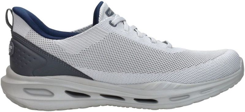 Skechers - Arch Fit Orvan - Sneakers Laag - Lichtgrijs - Suède