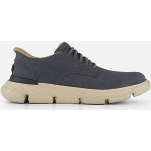 Skechers - Garza Clive - Heren Instappers - Blauw - Textiel