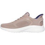 Skechers Slip-On Sneaker »BOBS SQUAD CHAOS-SOLID STEP«, Schlupfschuh, Slipper, Sneaker zum Schlupfen