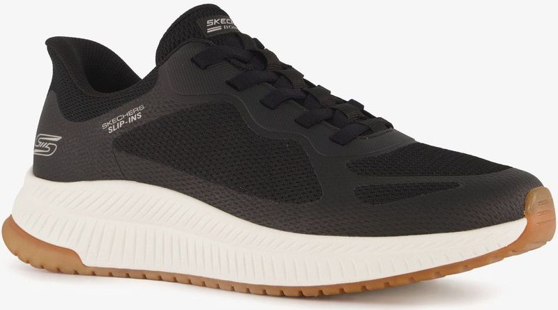 Skechers - BOBS SQUAD - Sneakers - Zwart - Textiel
