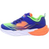 Skechers - S Lighs Flex-Glow Ultra - Jongens Sneaker - Blauw Multi - Mesh-Textiel