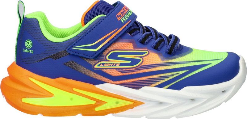 Skechers - Flex Glow Ultra - Blauw/Multi - Casual Schoenen