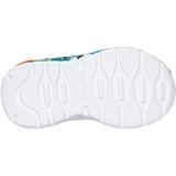 Sneaker - Groen/Multicolour - Klittenbandsluiting - Laag