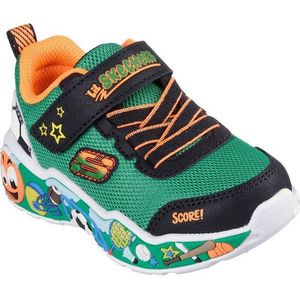 Sneaker - Groen/Multicolour - Klittenbandsluiting - Laag