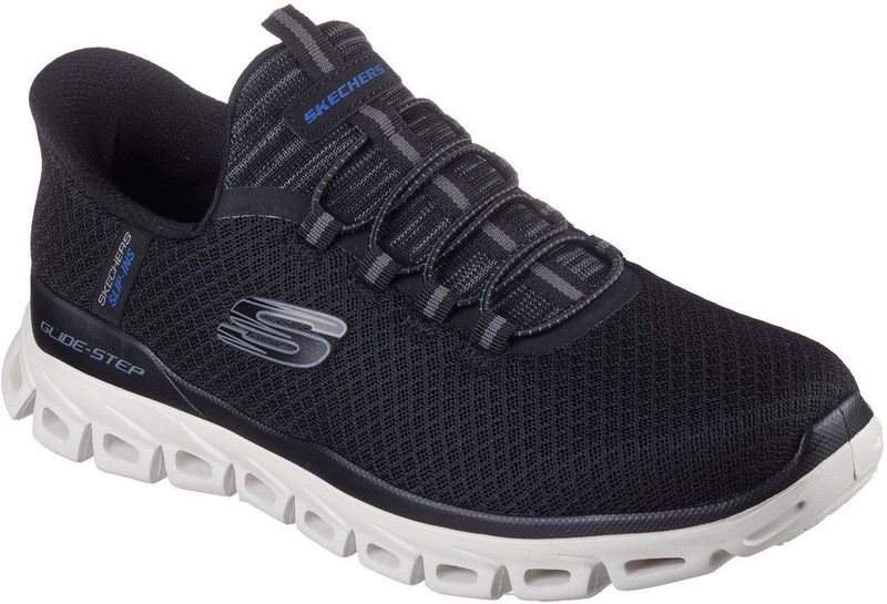 Skechers Slip-On Sneaker "GLIDE-STEP", Schlupfschuh, Freizeitschuh, Trainingsschuh mit praktischem Gummizug