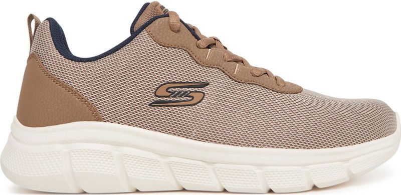 BOBS B FLEX - ICY EDGE - Sneakers - Effen - Imitatieleer, Mesh