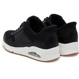 Skechers - Uno Banksia - Sneakers - Zwart - Rubberen Buitenzoal