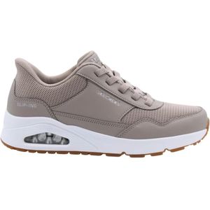 Skechers - Uno - Slip-Ins Sneakers - Beige - Synthetisch Materiaal - Textiel