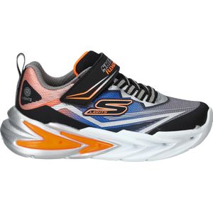 Skechers - S Lighs Flex-Glow - Sneakers - Zwart - Mesh-Textiel