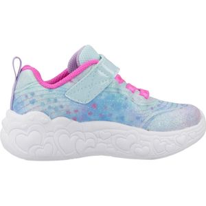 Skechers ETERNAL HEART LIGHTS Lauflernschuh, Blink,-Klettschuh mit Herz-Applikation, Größenschablone zum Download