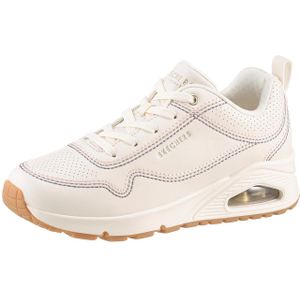 Skechers UNO LUXURIOUS STITCHES für Damen, weiß, Gr. 37 EU