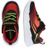 Skechers - Sneakers - Zwart - PU en Mesh - Klittenband en Vetersluiting