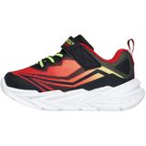 Skechers - Sneakers - Zwart - PU en Mesh - Klittenband en Vetersluiting