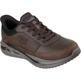Skechers - Arch Fit Orvan - Sneakers - Bruin - Heren
