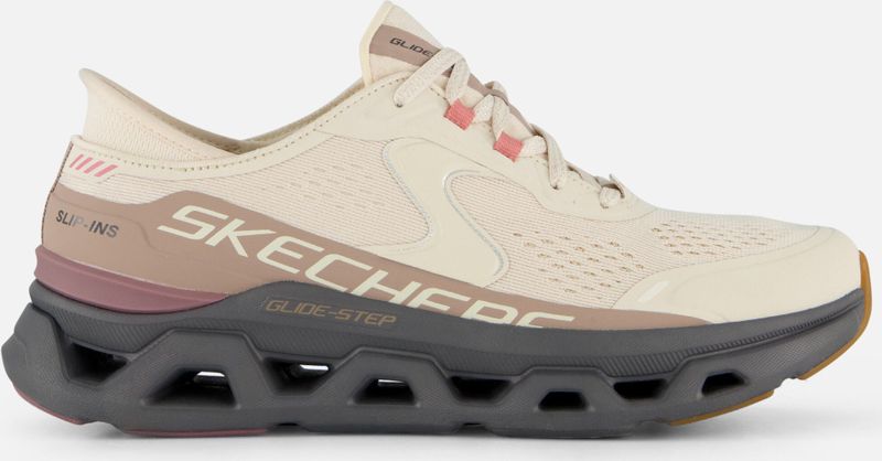 Skechers - Slip-Ins Glide Step - Instappers - Beige - Textiel
