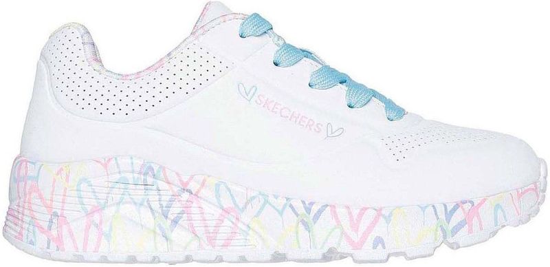 SKECHERS - UNO LITE - Baskets - Rozen - Synthetisch - Wasmachinebestendig