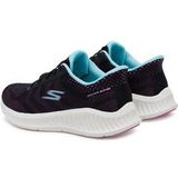 Skechers - Khloe Sneakers - Sportwear - Zwart/Paars - Engineered Mesh