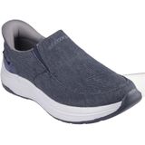 Skechers - Decklan Gulliver - Instapper - Blauw - Relaxed Fit, Memory Foam, Heel Pillow
