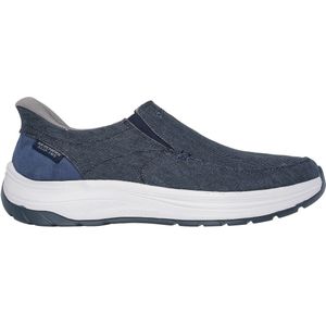 Skechers - Decklan Gulliver - Instapper - Blauw - Relaxed Fit, Memory Foam, Heel Pillow