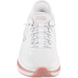 Skechers - Go Run Elevate 2.0 Banyan - Sneakers - Wit Roze - Mesh Bovenmateriaal