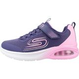 S-logo - Slip-on Sneakers - Paars/Roze - Klittenbandsluiting - Laag