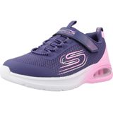 S-logo - Slip-on Sneakers - Paars/Roze - Klittenbandsluiting - Laag