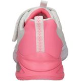 S-logo - Slip-on Sneakers - Wit/Roze - Klittenbandsluiting - Laag