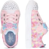 Skechers - Twinkle Toes - Shuffle Lite - Butterfly Swirl - Glanzend Bovenwerk