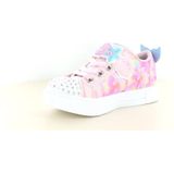 Skechers - Twinkle Toes - Shuffle Lite - Butterfly Swirl - Glanzend Bovenwerk