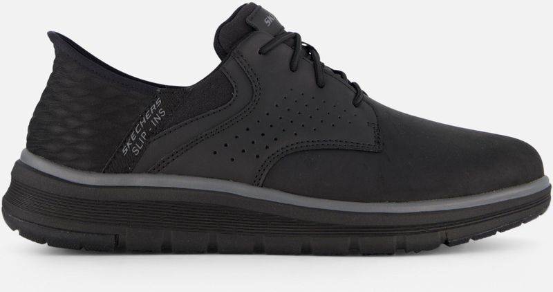 Skechers - Orell Yates - Slip-ins - Zwart - Casual Schoenen