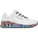 Skechers - 177918 Uno - Sneakers - Zwart - PU-Materiaal