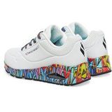 Skechers - 177918 Uno - Sneakers - Zwart - PU-Materiaal