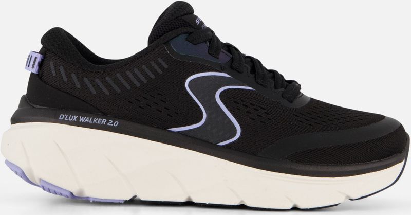 Skechers - D'Lux Walker - Sneakers - Zwart - Synthetisch
