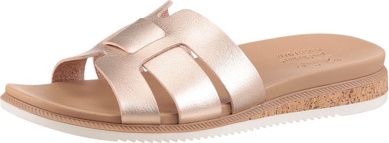 Skechers - Desert KISS - Sandaal - Goud - Veganistisch Lederen Band