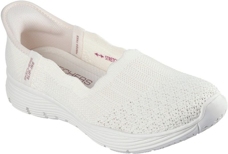 Skechers - Slip-ins: Seager - Sneakers - Beige - Vrouwen