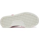 Retro Sneaker - Pink/Wit - Klittenbandsluiting - Laag