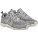 Skechers - Track - Glendor - Sneakers - Zwart - Veganistisch - Gebreid Bovenwerk