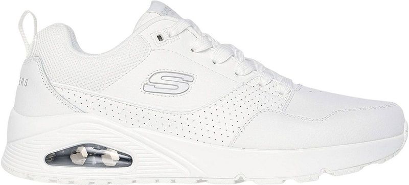 Skechers Uno - Retro One Heren Sneakers - White